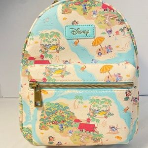 Loungefly x Disney Lilo & Stitch Mini Backack NWT